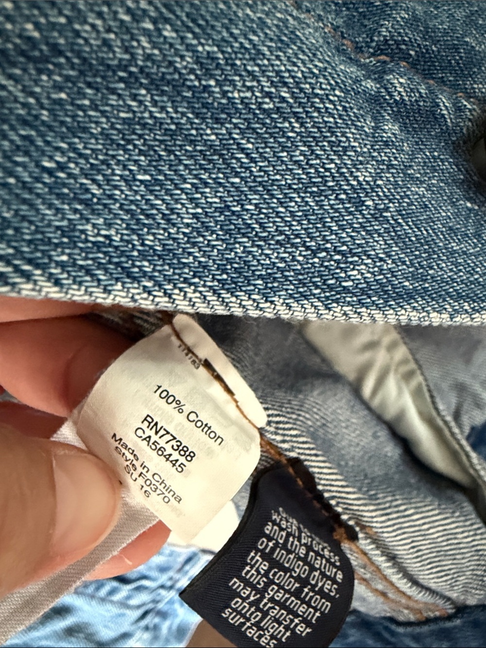 Madewell XS Jean jacket - Picture 5 of 8